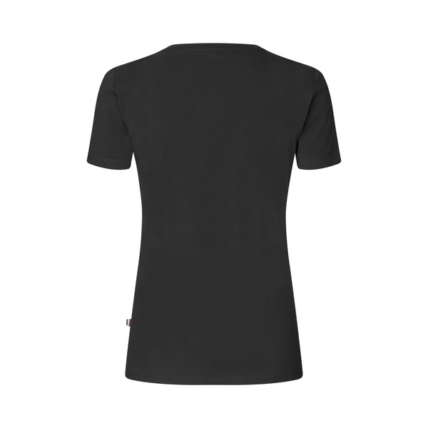 Damska koszulka treningowa Kingsland Classic Ladies Logo T-shirt - czarna