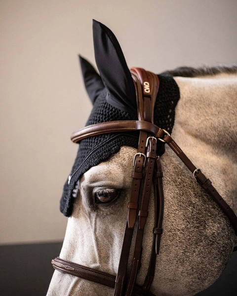 Nauszniki Samshield FlyShield Emroidery - czarne