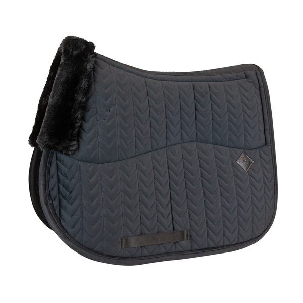 Kentucky czaprak Skin Friendly Velvet - czarny