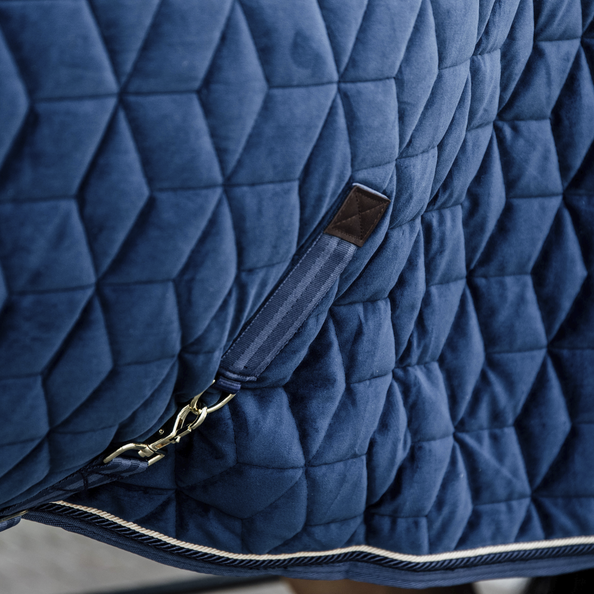 Kentucky derka stajenna Velvet 160g - granatowa