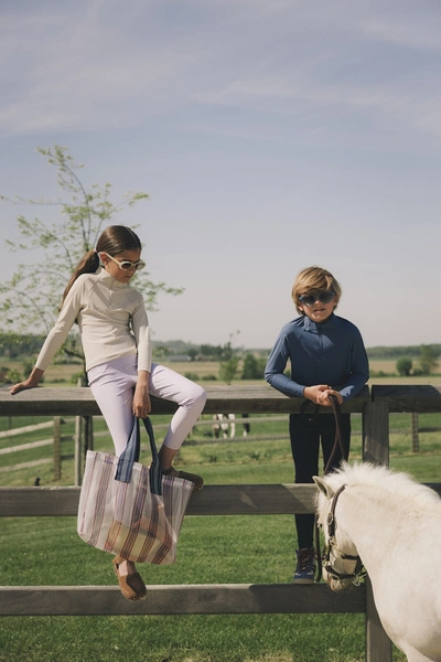 Dziewczęce bryczesy z lejem kolanowym Kentucky Miami - jasny fiolet