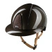 Kask KEP Smart NOVA POLO Polish Star Brown - brązowy z beżowymi paskami