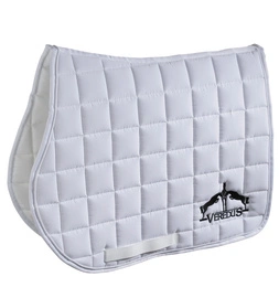 Veredus czaprak skokowy Saddlecloth Microfiber Jumping - biały/czarny
