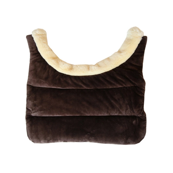 Kentucky ochraniacz na klatkę piersiową BIB Winter z futrem - czarny