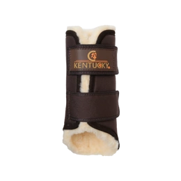 Kentucky ochraniacze Tournout Solimbra na przednie nogi - brązowe