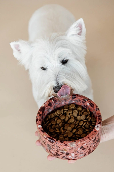 Miska Terrazzo Stone Kentucky - brązowa