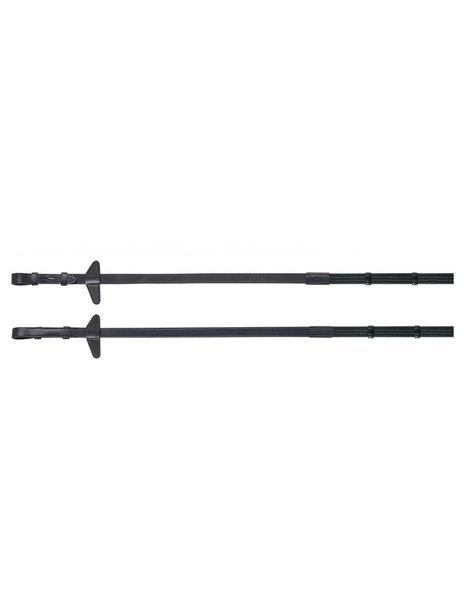Wodze parciane 5/8" Equiline RN0005 - brązowe