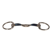 Velari wędzidło Eggbutt Double Jointed Sweet Iron 16 mm