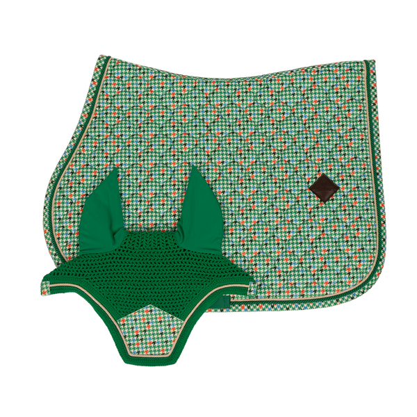 Kentucky czaprak Velvet Pied-de-Poule- jasny zielony