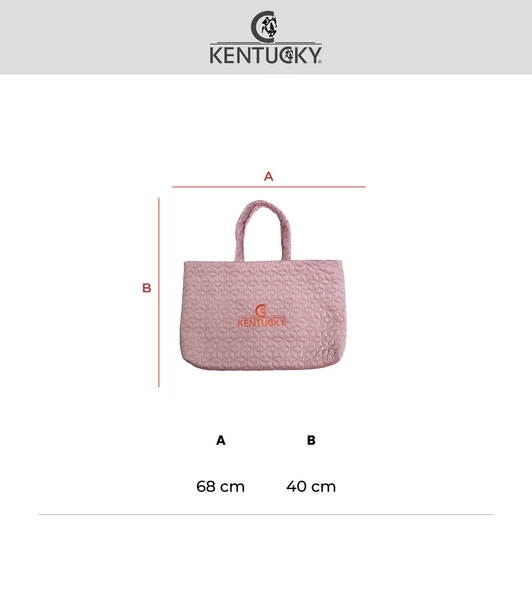 Kentucky torba Velvet Logo - emerald