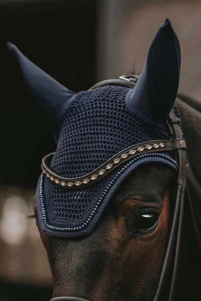 Nauszniki Kentucky Wellington Glitter Band - czarne