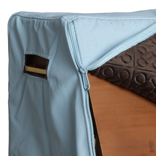 Pokrowiec na dużą skrzynkę na szczotki Show Grooming Box Cover - błękitny - Kentucky Grooming Deluxe