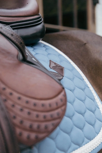 Kentucky czaprak Plaited Cord - błękitny