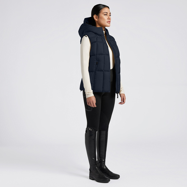 Kamizelka Cavalleria Toscana Down Padded Nylon Vest - granatowa