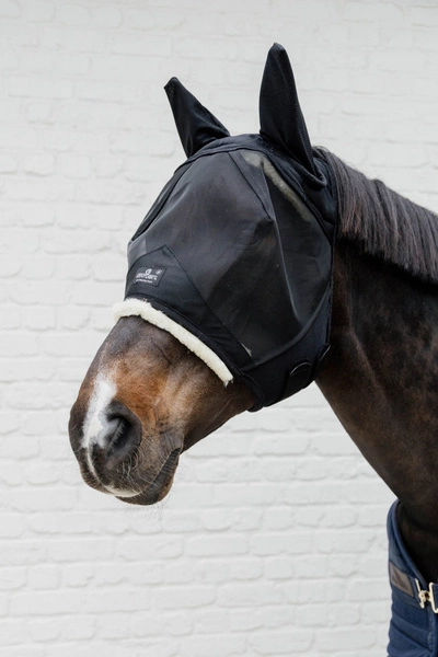 Kentucky maska na owady Skin Friendly - z uszami czarna