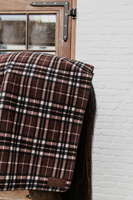 Osuszająca derka Kentucky Heavy Fleece Rug Square Stripes 210x200 cm