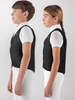 Dziecięca kamizelka ochronna Equiline XCUDO unisex - czarna