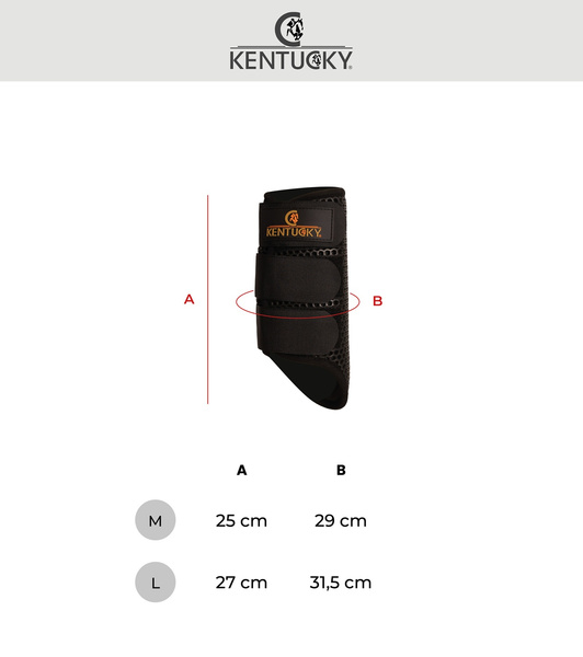 Kentucky ochraniacze Turnout Boots ProAir - czarne