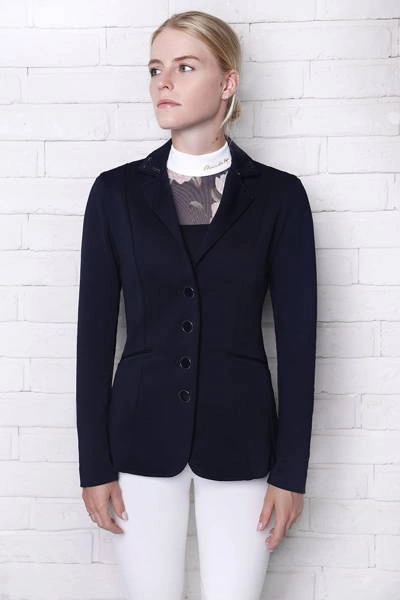 Frak Fleur de Lys Glitter Show - granatowy