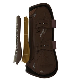 Kentucky Bamboo Tendon Boots Elastic na przednie nogi - brązowe