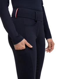 Ocieplane legginsy Tommy Hilfiger Vermont - granatowe