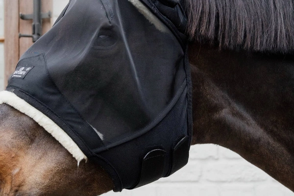 Kentucky maska na owady Skin Friendly - z uszami czarna