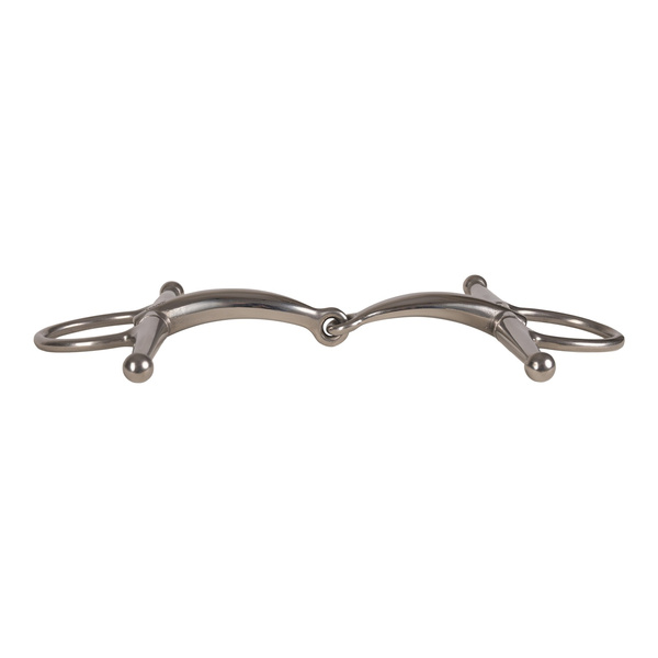 Velari wędzidło Full Cheek Bit Single Jointed Stainless Steel 14 mm
