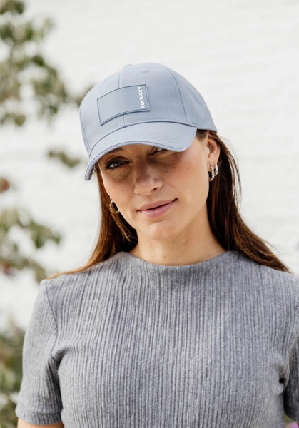 Kentucky czapka Rubber Logo - błękitna