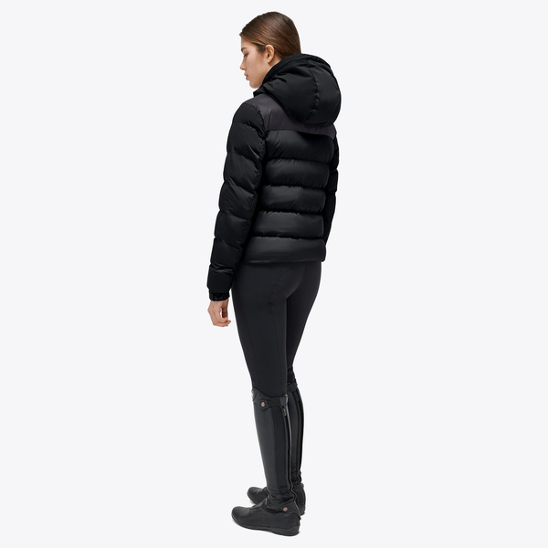 Kurtka Hooded Nylon Puffer Cavalleria Toscana - czarna