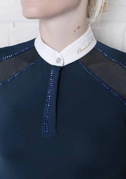 Koszula konkursowa Fleur de Lys Poppy Short - ciemna zieleń