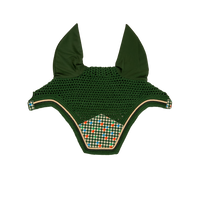 Nauszniki Kentucky Wellington Velvet Pied-de-Poule - ciemny zielony